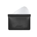 PU Høretelefon Ledning Taske Mini Kosmetiktasker SORT sort black