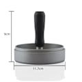 Miniatyrbillede 2 af 5: IC Håndtag i plast Manuel non-stick belagt kødtærtepresser