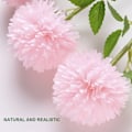 Miniatyrbild 3 av 4: IC 12 buntar konstgjorda blommor Solros utomhus UV-beständig ljusrosa