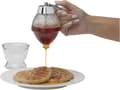Honungsdispenser, bikakedesign, spakkontroll, droppsäker pip för honung och sirap, 7 oz, för pannkakor och våfflor