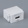 Miniatyrbild 2 av 5: USB-strömförsörjningsmodul 220V 5V Transformator Switch Adapter Vit