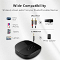 Pikkukuva 5 / 5: IC Bluetooth 5.2 -vastaanotin RCA 3,5 mm AUX USB Stereo NFC Langaton