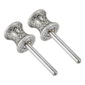 Miniatyrbillede 3 af 5: 2 stk. Diamant Hundesømfil Bits til roterende værktøj passer til og mange andre