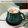 Miniatyrbillede 5 af 5: IC Kopvarmer kaffekrus Varmeplade Termostatisk bordvarmer Sort