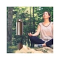 Miniatyrbilde 2 av 5: Deep Resonance Serenity Bell Windchime, Metallvindklokker Utendørs Dyp Tone, Unik Lav Tone Vind C