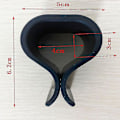 Miniatyrbillede 2 af 5: 6 stk. udendørs havemøbelclips Sofa Connect Clamps Rattan stol Fastener Clips Sofa stol Justeringsclips Havemøbel tilbehør