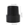 Miniatyrbillede 5 af 5: 3 stk. Mini Trampolin Mini Caps Udskiftning Mini Trampolin Ben Caps 25mm Diameter