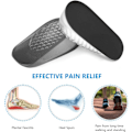 Pikkukuva 5 / 7: Pairs Height Increasing Insoles, Height Increasing Heel Insoles, Invisible Shoe Lift Inserts, Unisex Unchained Elastic Shoe Sole (1.5cm, S) Blah S(1.5cm)