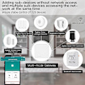 Miniatyrbild 4 av 5: Tuya Smart Multi-mode Gateway Hub Bridge Zigbee Bluetooth Wifi Smart Life