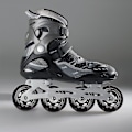 Miniatyrbillede 5 af 5: 8 pakke inline skatehjul, indendørs/udendørs rulleskøjtehjul, udskiftningshjul med leje 64mm
