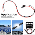 Miniatyrbillede 4 af 5: Meter 12 AWG Solpanel Forlængerkabel med MC4 Hun- og Hanstik Adapter Kit (5m Rød + 5m Sort)