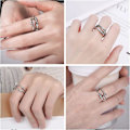 Miniatyrbillede 4 af 4: IC 925 Sterling Sølv Ring Stresslindring Gave til kvinder