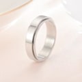Miniatyrbilde 1 av 5: Antistress spinner roterende fidget ring ringer Størrelse 9/19mm Size9/19mm