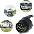 Miniatyrbillede 5 af 5: 7/13 Trailer Stik Adapter 7 til 13 Pin Trækstangsstik 7 Polet til 13 Pin til Bil Trailer, Traktor, Campingvogn, Cykelholder..DEBUNS