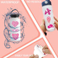 Miniatyrbilde 4 av 5: 100 stk Preppy Stickers Rosa Stickers Pack