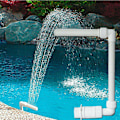 Miniatyrbild 1 av 5: IC Justerbart poolvattenfall fontän kit fontän vatten