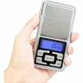 Miniatyrbillede 2 af 5: Digital lommevægt til smykker, milligramvægt, høj præcision 1,1 lb / 500 g (0,01 g) genladning til smykker og ædelstene, lille elektronisk vægt