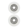 30 mm diameter Elite drivhusdør hjul udskiftningssæt