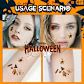 Miniatyrbillede 4 af 5: IC Halloween-tatoveringer (16154)