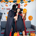 Miniatyrbillede 5 af 7: Sharharge 2 stk. sort helmaske Halloween spandex hætte maske Hovedbeskyttelse Ansigtsløs maske til unisex cosplay kostume