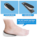 Pikkukuva 3 / 7: Pairs Height Increasing Insoles, Height Increasing Heel Insoles, Invisible Shoe Lift Inserts, Unisex Unchained Elastic Shoe Sole (1.5cm, S) Blah S(1.5cm)