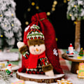 Miniatyrbilde 4 av 5: IC Liten julenissepose for adventskalendere, tøyposer, stil 1
