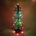 Miniatyrbild 5 av 5: Gör-det-själv-musik Julgran Lödning Kit Blinkande LED 3D Xmas Tree Electronic Set