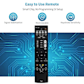 Miniatyrbillede 5 af 5: Fjernbetjening RAV574 VDM8690 til Yamaha MusicCast Stereo AV-receiver RX-V4A RX-V4ABL