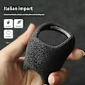 Miniatyrbilde 5 av 5: Topp italiensk Alcantara girspakhåndtak girskiftknapp dekselhette for Skoda Superb Octavia Rapid Kamiq girskifter Hanld støpeform pute