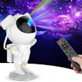 Miniatyrbillede 1 af 10: Astronaut Natlampe / Galaxy Lampe - Stjernehimmel Projektor