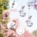 Miniatyrbilde 3 av 7: Anheng laget av akrylglass Size M:
