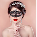 Miniatyrbilde 3 av 5: Venetiansk maske for kvinner, Halloween Party Prom Venetian Mascara Lac