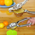 Miniatyrbillede 1 af 3: Citruspresse i rustfrit stål - Citron / Lime Presse