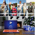 Miniatyrbild 4 av 5: Kreativt Fiskeentusiaster Set Fiske Set Flera Fiskekrokar Adventskalender Blind Box Jul Leksak