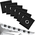 Miniatyrbilde 1 av 7: 6-delt campingtelt krok, egnet for 5/6mm – 7/8mm skinner, egnet for bobiler, campingvogner