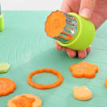 Miniatyrbillede 4 af 5: IC Stål Frugt Grøntsagsfondant DIY Cookie Form