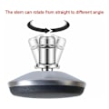 Miniatyrbilde 4 av 5: Kontorstol Erstatningshjul Svingbare Hjul for Fast Base 7/16\" (11 mm) Diameter Stamme Passer de Fleste Kontorstoler