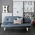 Miniatyrbillede 3 af 5: 4 stk. Metalmøbler Sofaben, Moderne Stil Diy Møbelfødder
