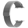 Pikkukuva 5 / 5: IC Milanese Loop metalliranneke Apple Watch 42/44/45/49 mm Hopea Hopea Hopea