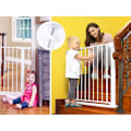 Miniatyrbilde 5 av 5: Barnesikringsgitter 4 stk M10 gjengestang for baby- eller kjæledyrgitter, trappegitter, strammeskrue, trappegitterforlengelse, ledeskrue, skruesett (hvit)