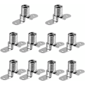 Miniatyrbillede 1 af 5: E10 LED Pærer Lamper Sokkel Base, 10 stk. Skrue Montering Pæreholdere til Hjemmeeksperiment Kredsløb Elektrisk Test Tilbehør