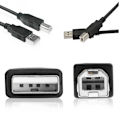 Miniatyrbillede 5 af 5: USB-kabel til BOSS GT-1 GT-1B GT-10 GT-100 GT-1000 Multi-effektpedal