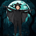 Miniatyrbilde 5 av 8: Barn Musk Kostyme, Svart Flaggermus Kostyme, Flaggermus Kostyme, Halloween Kostyme, Karneval, Kappe, Flaggermus Kostyme, Maskerade Kostymer svart Medium