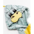 Miniatyrbild 5 av 7: Barnens dinosaurie-onesie pyjamas för pojkar och flickor, drak-huvtröja, kostym, unisex, grön, sovkläder, jumpsuit
