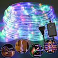 Miniatyrbild 1 av 4: LED ljusslang utomhus/inomhus belysning ljusslang ljusslinga 10M RGB