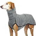 Pikkukuva 3 / 5: Talvikoiran villapaita korkealla kauluksella Greyhound Whippet -vaatteet Lurcher-takki harmaa Grey XL