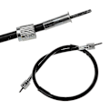 Miniatyrbillede 2 af 5: Motorcykel speedometer kabel gummi overtrukket kilometertal ledning til Monkey Giraffe