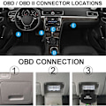 Miniatyrbillede 2 af 5: Dash Cam OBD Hardwire Kit, Dash Camera USB Type C Hardwire Kit med OBD Power Cable til Dashcam 12-24V til 5V/3A