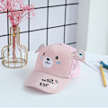 Miniatyrbillede 1 af 5: IC Sommar Nytt e Tegneserie Kat Øre Piger Mesh Cap Justerbar Tynd Base Rosa 48CM Justerbar