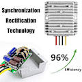 Miniatyrbild 2 av 5: DC spänningsregulator DC 24V steg ner till 12V 20A 240W Buck Converter Reducer Power Converter Vattentät modul Transformator (24V till 12V 20A)